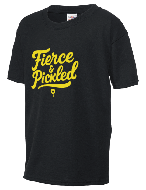 Pickleball Pretty Badass Youth T-Shirt