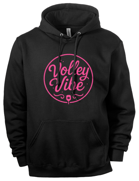 Pickleball Pretty Badass Eco Premium Unisex Hooded Sweatshirt