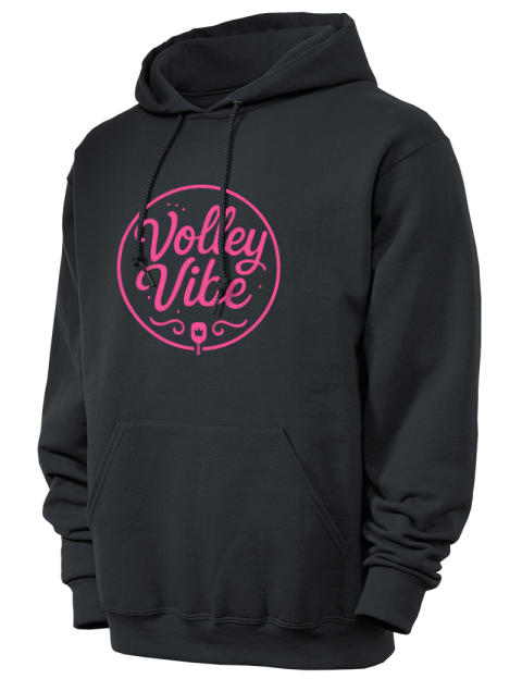 Pickleball Pretty Badass Unisex Hooded Sweatshirt