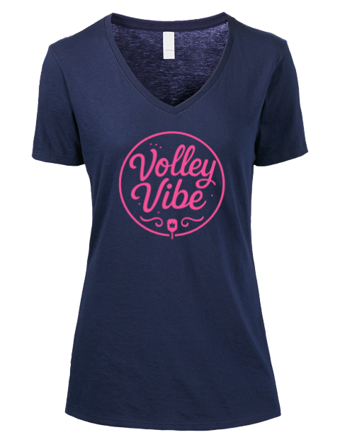 Pickleball Pretty Badass Premium Ladies V-Neck T-Shirt