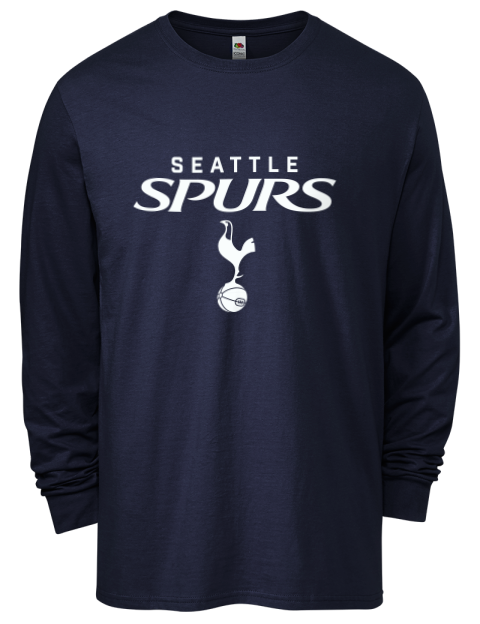 Special Edition Seattle Spurs Men's Long-Sleeve T-Shirt | Swagsta