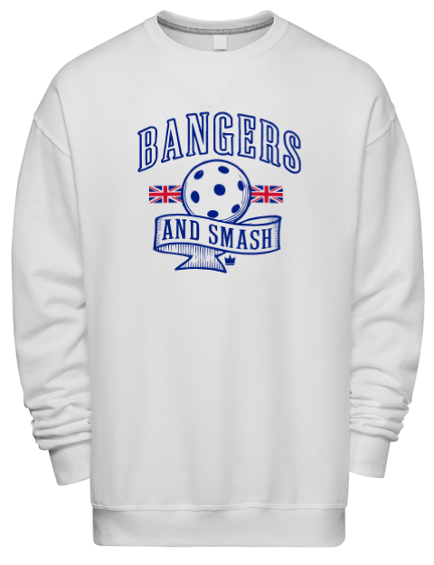 Pickleball Bangers & Smash Premium Unisex Crewneck Sweatshirt