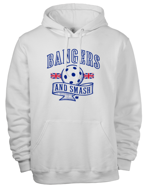 Pickleball Bangers & Smash Eco Premium Unisex Hooded Sweatshirt
