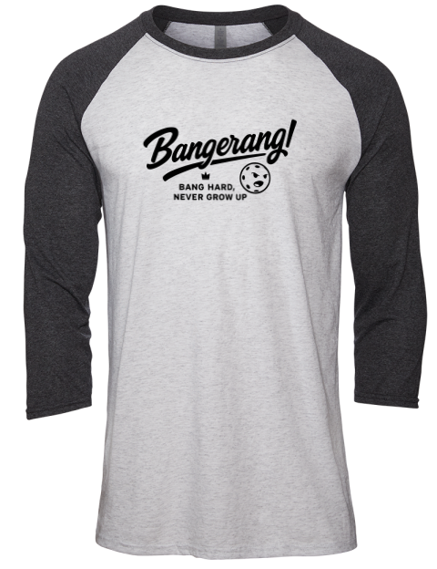 Pickleball Bangers & Smash Unisex Premium Three-Quarter Raglan T-Shirt
