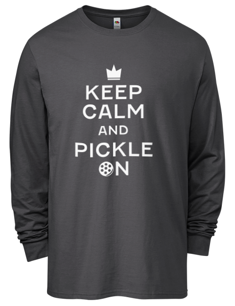 Pickleball Bangers & Smash Men's Long-Sleeve T-Shirt