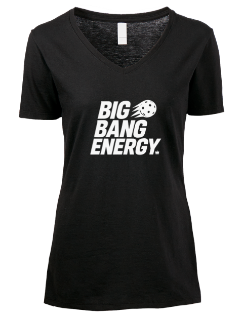 Pickleball Bangers & Smash Premium Ladies V-Neck T-Shirt
