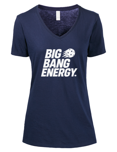 Pickleball Bangers & Smash Premium Ladies V-Neck T-Shirt