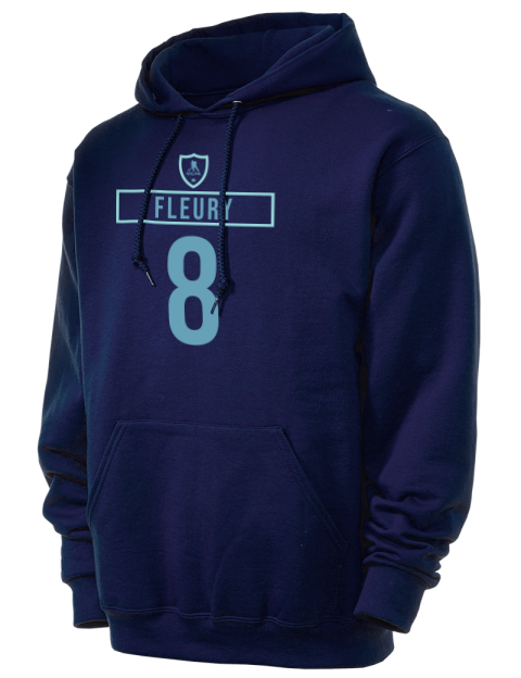 Away Jersey Cale Fleury Unisex Hooded Sweatshirt | Swagsta