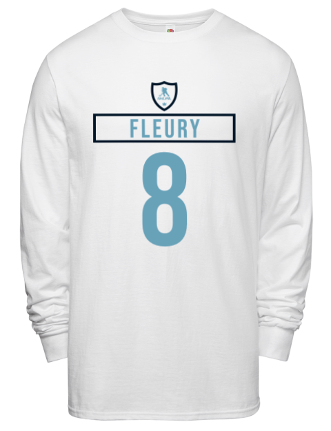 Home Jersey Cale Fleury Men's Long-Sleeve T-Shirt | Swagsta