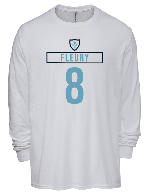 Home Jersey Cale Fleury Men's Premium Blend Long Sleeve-T-Shirt | Swagsta