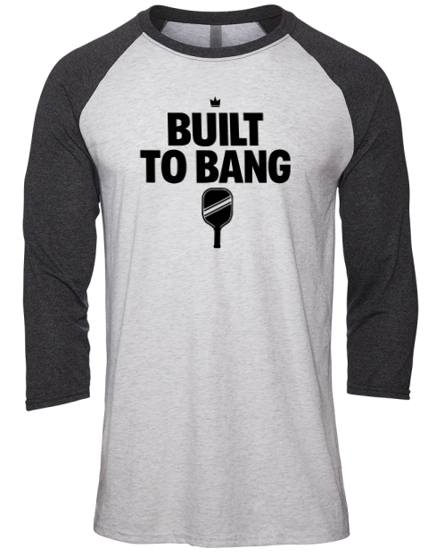 Pickleball Bangers & Smash Unisex Premium Three-Quarter Raglan T-Shirt