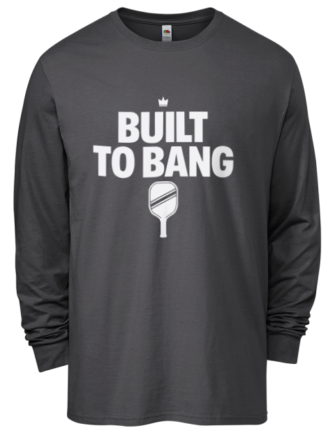 Pickleball Bangers & Smash Men's Long-Sleeve T-Shirt