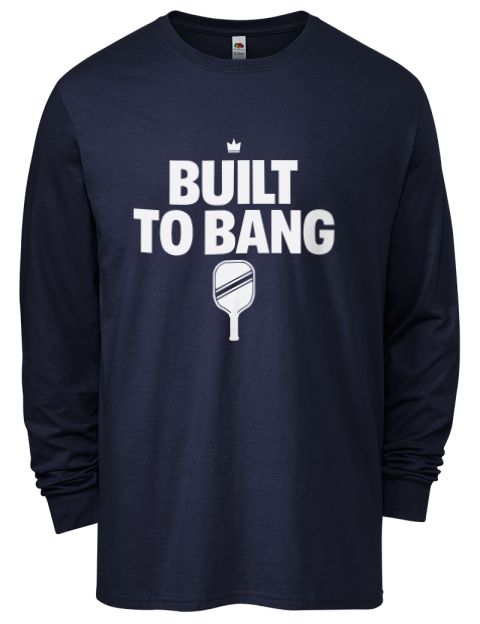 Pickleball Bangers & Smash Men's Long-Sleeve T-Shirt