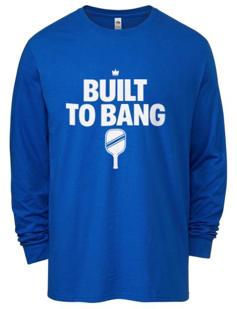 Pickleball Bangers & Smash Men's Long-Sleeve T-Shirt