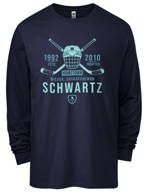 Heritage Jaden Schwartz Men's Long-Sleeve T-Shirt | Swagsta