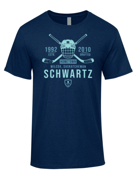 Heritage Jaden Schwartz Premium Ring-Spun Cotton Unisex T-Shirt | Swagsta