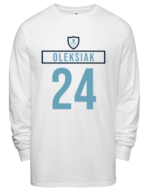 Home Jersey Jamie Oleksiak Men's Long-Sleeve T-Shirt | Swagsta