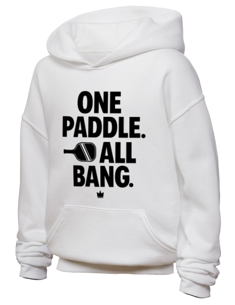 Pickleball Bangers & Smash Youth Hooded Sweatshirt