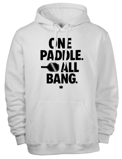 Pickleball Bangers & Smash Eco Premium Unisex Hooded Sweatshirt