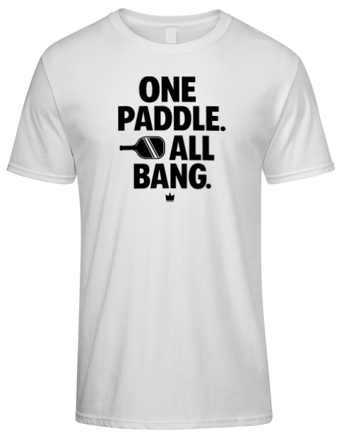 Pickleball Bangers & Smash Premium Ring-Spun Cotton Unisex T-Shirt