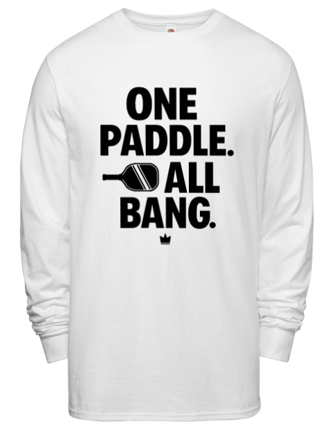 Pickleball Bangers & Smash Men's Long-Sleeve T-Shirt
