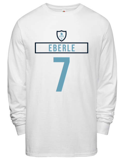 Home Jersey Jordan Eberle Men's Long-Sleeve T-Shirt | Swagsta