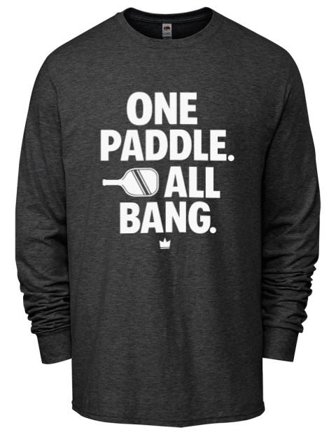 Pickleball Bangers & Smash Men's Long-Sleeve T-Shirt