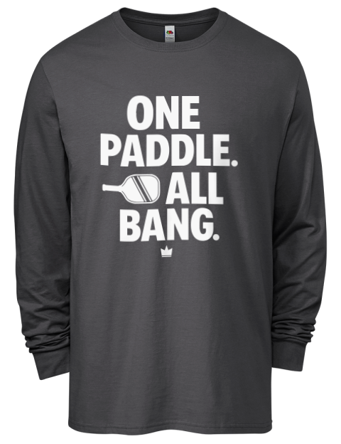 Pickleball Bangers & Smash Men's Long-Sleeve T-Shirt