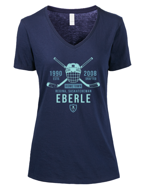 Heritage Jordan Eberle Premium Ladies V-Neck T-Shirt | Swagsta