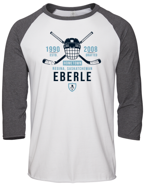 Classic Heritage Jordan Eberle Unisex Premium Three-Quarter Raglan T-Shirt | Swagsta