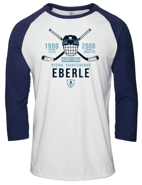 Classic Heritage Jordan Eberle Unisex Premium Three-Quarter Raglan T-Shirt | Swagsta