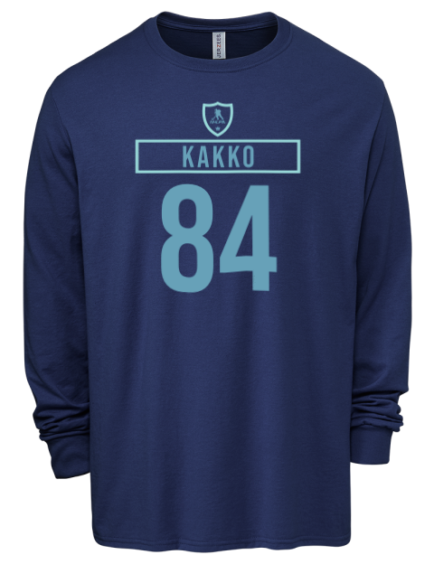 Away Jersey Kaapo Kakko Men's Premium Blend Long Sleeve-T-Shirt | Swagsta