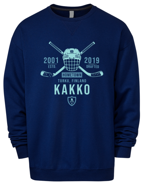 Heritage Kaapo Kakko Premium Unisex Crewneck Sweatshirt | Swagsta