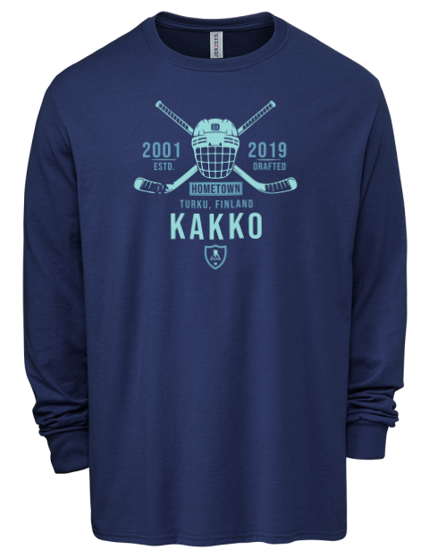 Heritage Kaapo Kakko Men's Premium Blend Long Sleeve-T-Shirt | Swagsta