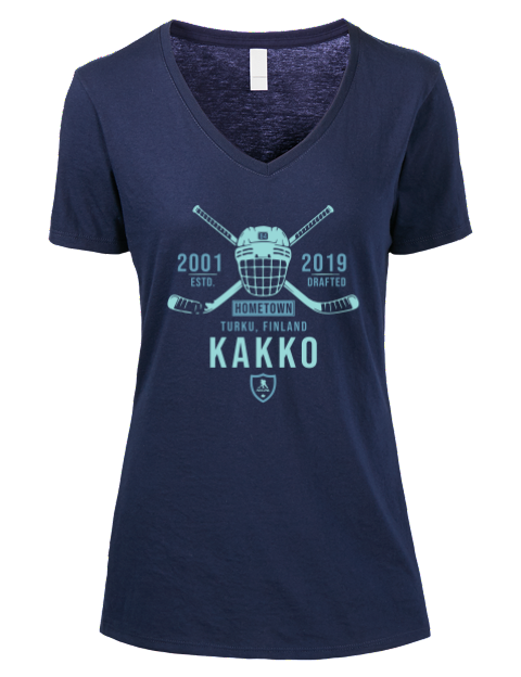 Heritage Kaapo Kakko Premium Ladies V-Neck T-Shirt | Swagsta