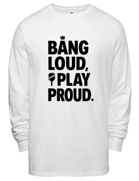 Pickleball Bangers & Smash Men's Long-Sleeve T-Shirt