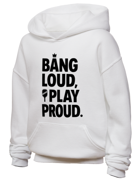 Pickleball Bangers & Smash Youth Hooded Sweatshirt