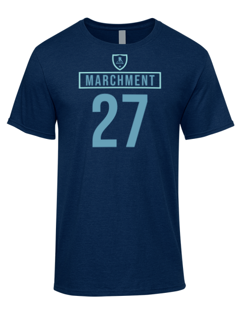 Away Jersey Mason Marchment Premium Ring-Spun Cotton Unisex T-Shirt | Swagsta