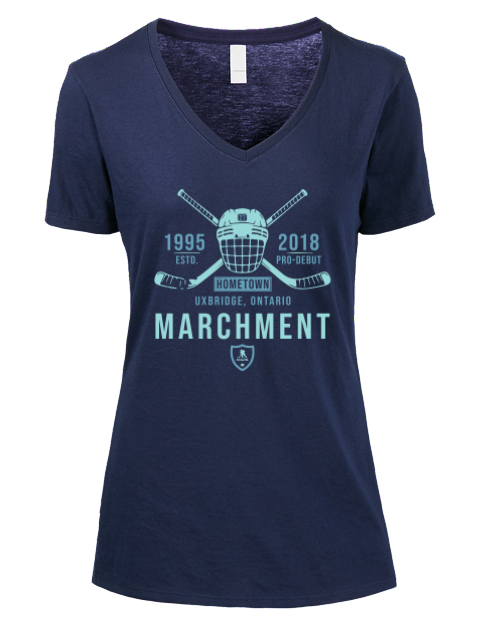 Heritage Mason Marchment Premium Ladies V-Neck T-Shirt | Swagsta