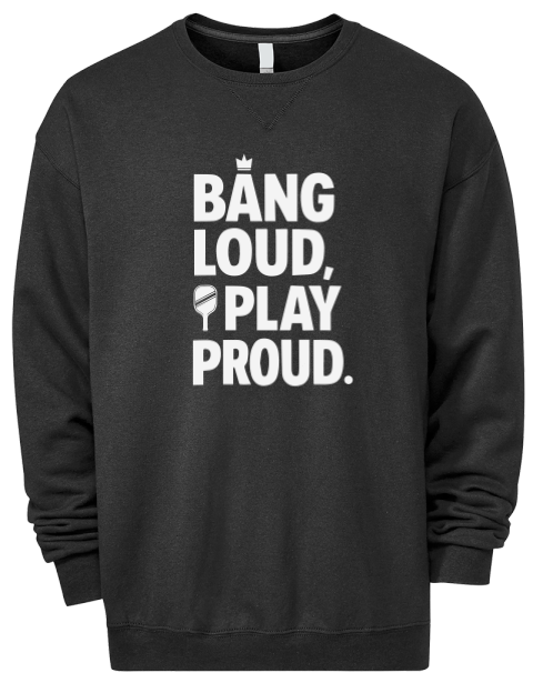 Pickleball Bangers & Smash Premium Unisex Crewneck Sweatshirt