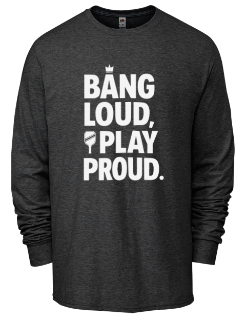 Pickleball Bangers & Smash Men's Long-Sleeve T-Shirt