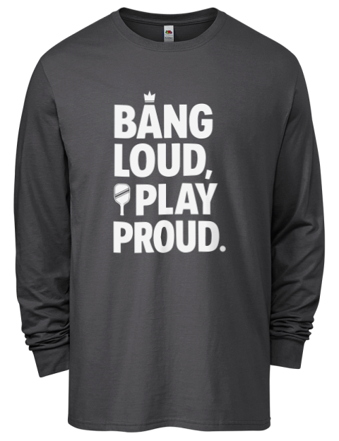 Pickleball Bangers & Smash Men's Long-Sleeve T-Shirt