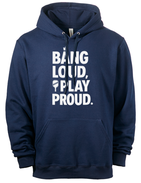 Pickleball Bangers & Smash Eco Premium Unisex Hooded Sweatshirt