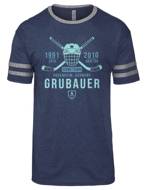 Heritage Philipp Grubauer Men's Tri-Blend T-Shirt | Swagsta