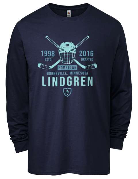 Heritage Ryan Lindgren Men's Long-Sleeve T-Shirt | Swagsta