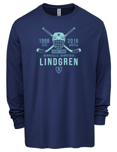 Heritage Ryan Lindgren Men's Premium Blend Long Sleeve-T-Shirt | Swagsta