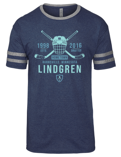 Heritage Ryan Lindgren Men's Tri-Blend T-Shirt | Swagsta