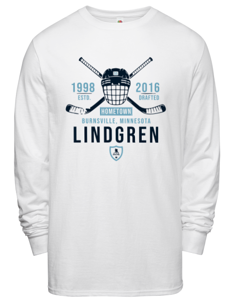 Classic Heritage Ryan Lindgren Men's Long-Sleeve T-Shirt | Swagsta