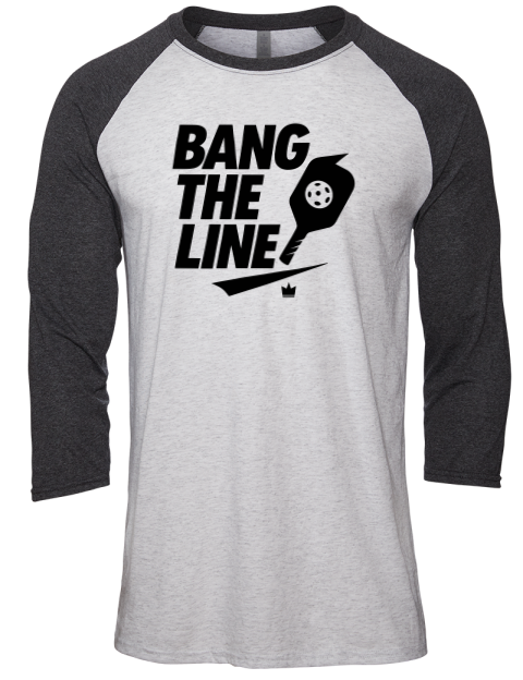 Pickleball Bangers & Smash Unisex Premium Three-Quarter Raglan T-Shirt