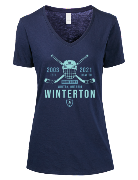 Heritage Ryan Winterton Premium Ladies V-Neck T-Shirt | Swagsta